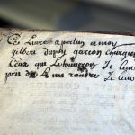 G. Sauvageon. Pharmacopée de Bauderon. Toulouse, 1654. Promesse de récompense : « Ce livre appartient à moi Gilbert Dupuis, garçon-chirurgien. Ceux qui le trouveront, je leur pris de me le rendre ».