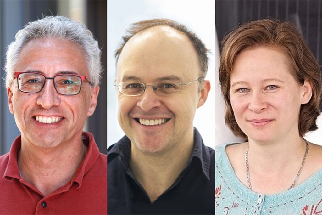 Richard Robitaille, Alex Parker et Christine Vande Velde, tous trois professeurs titulaires au Département de neurosciences de l’UdeM